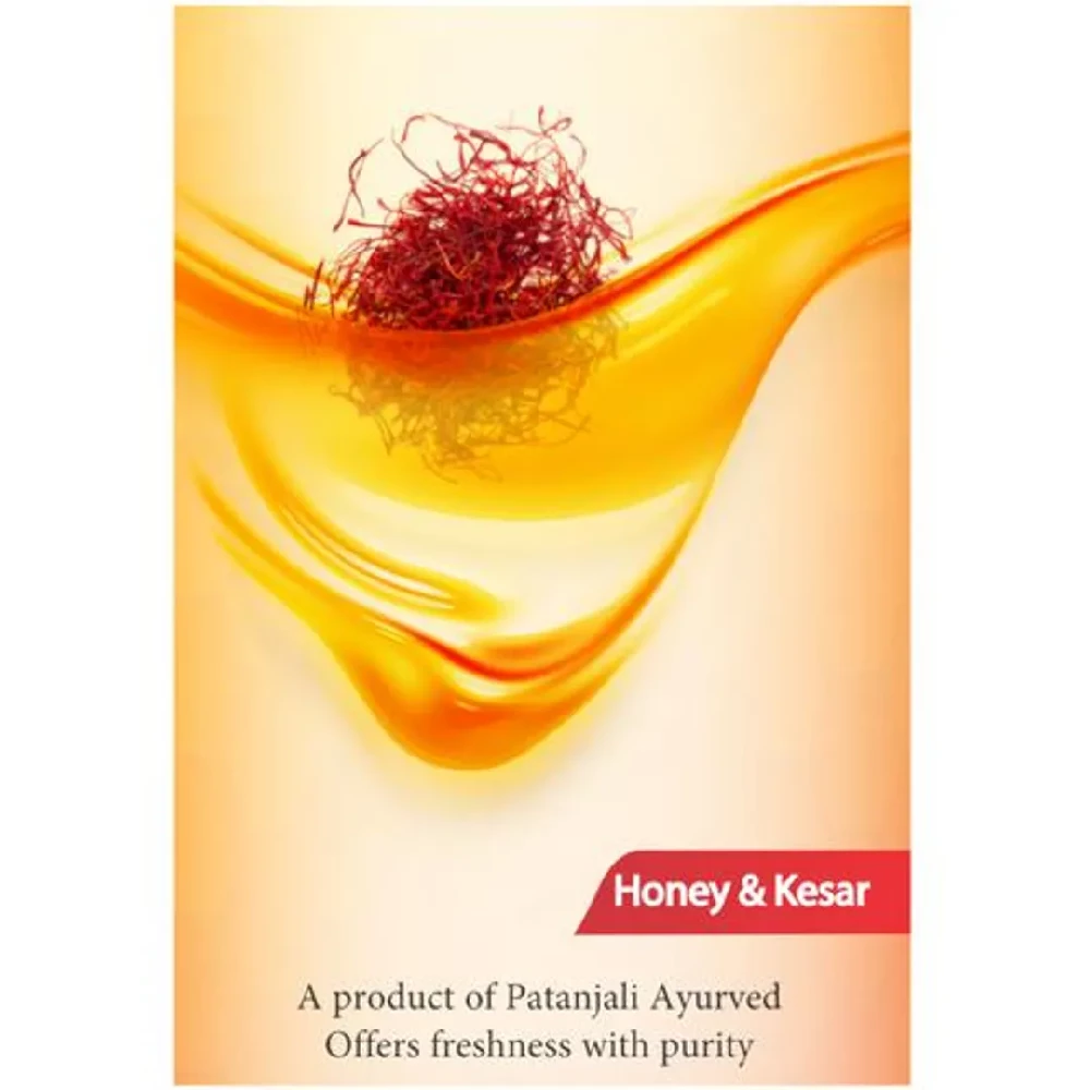 Patanjali Saundarya Shower Gel - Honey & Kesar, 250 ml-4.webp